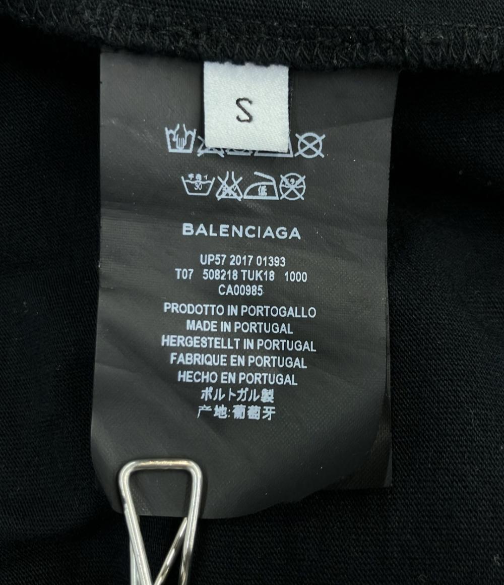 美品 BALENCIAGA 半袖Tシャツ 胸ポケット メンズ SIZE S バレンシアガ