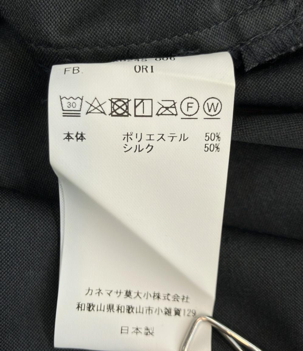 KANERISA PHIL 長袖シャツ タグ付き ポケット ダブルジップ 46G Atomosphere Silk Blend ZIP Shirt -exclusive- KB24S-006 メンズ SIZE L