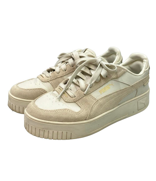PUMA ローカット厚底スニーカー キャリーナ ストリート SD 395093-02 レディース SIZE 24.0 (L) プーマ