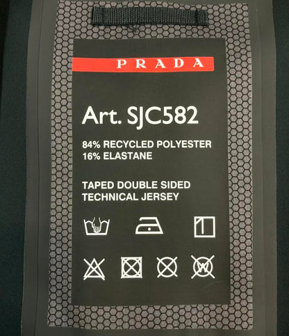 PRADA ブルゾン リサイクルダブルテクニカルジャージー ブルゾン SJC582 メンズ SIZE XL プラダ