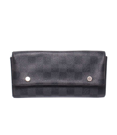 LOUIS VUITTON 長財布 ポルトフォイユ ロン モデュラブル ダミエ グラフィット N63084 メンズ ルイ・ヴィトン