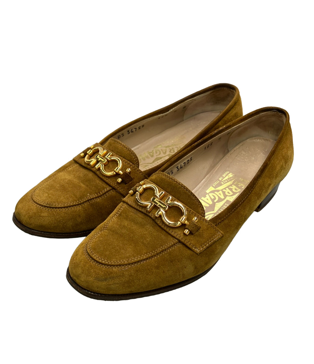 Salvatore Ferragamo ローファー パンプス ガンチーニ DS34725 レディース SIZE 6 サルヴァトーレフェラガモ