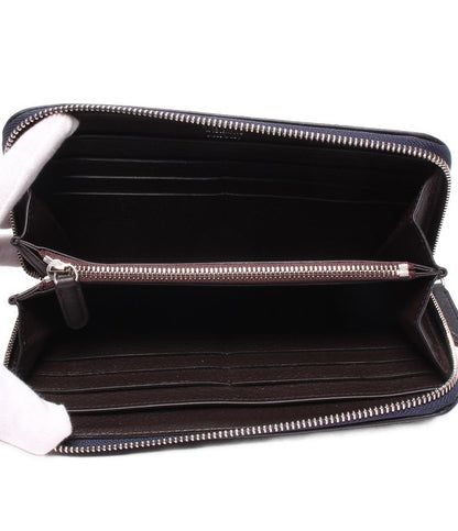 美品 ティガマロ ラウンドファスナー長財布 メンズ TIGAMARO