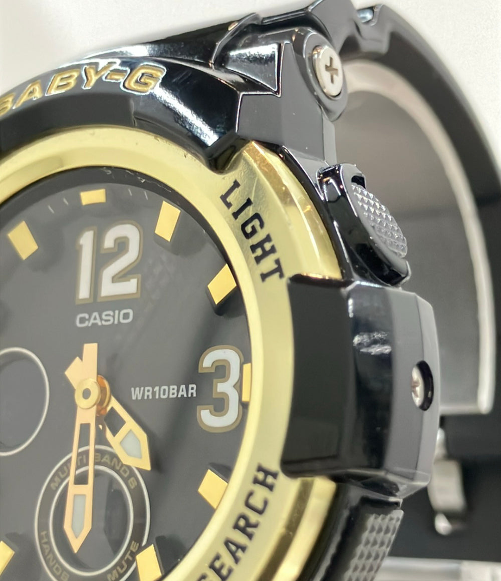 CASIO 腕時計 Baby-G ソーラー ブラック BGA-2100 メンズ カシオ