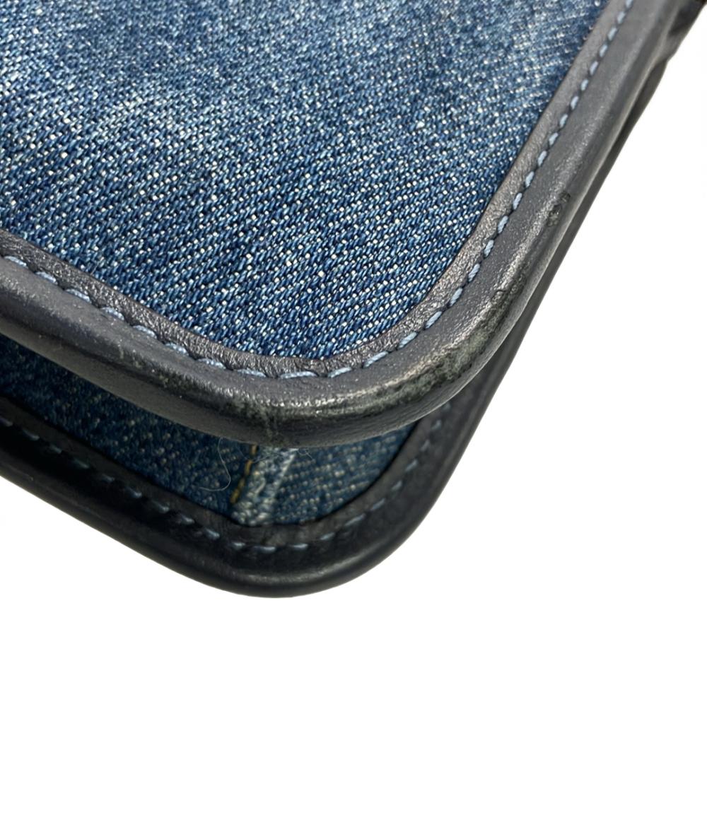 COACH ショルダーバッグ ショルダーウォレット 斜め掛け デニム CA182 レディース コーチ
