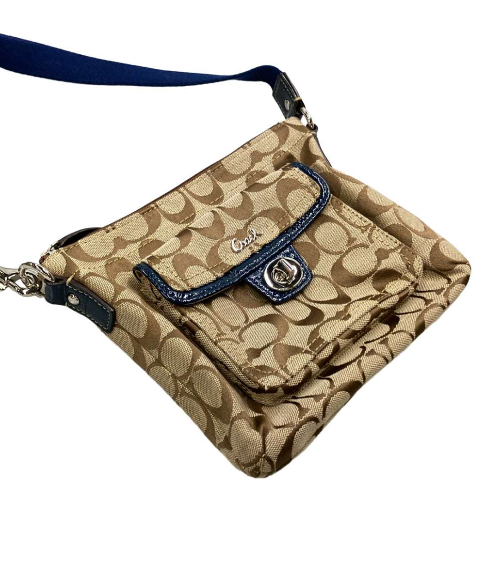 COACH ショルダーバッグ 斜め掛け シグネチャー レディース コーチ