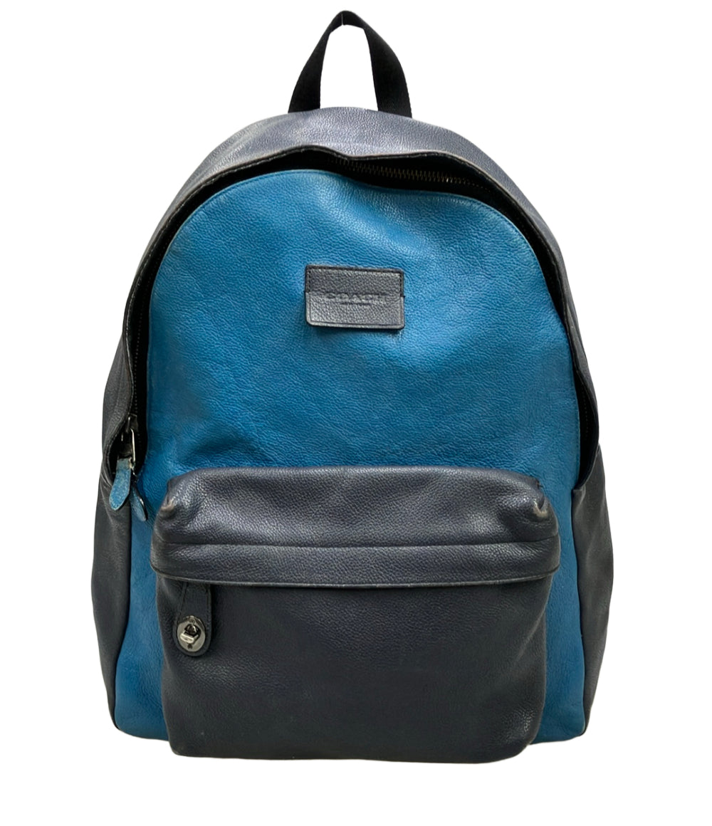 訳あり COACH リュック レザー メンズ コーチ