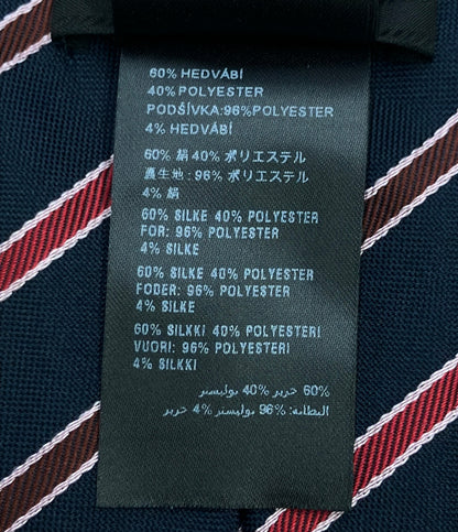 PRADA ネクタイ レジメンタル柄 メンズ プラダ