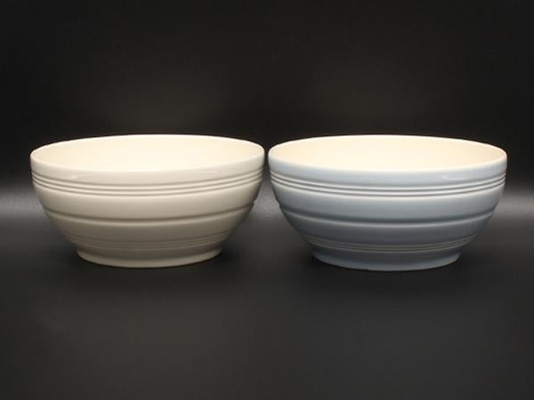 美品 WEDGWOOD カジュアルボール 皿 15cm ジャスパー コンラン クリーム ブルー ウエッジウッド