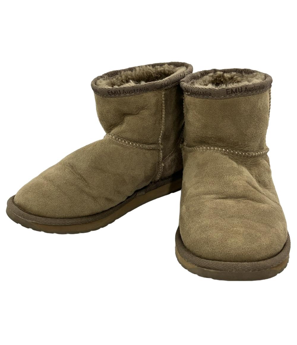 エミュ ムートンブーツ レディース SIZE W6 (M) emu