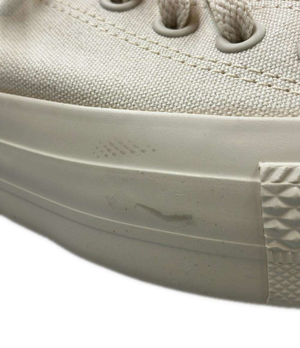 CONVERSE ローカットスニーカー × アースミュージックアンドエコロジー オールスターPLTS OX 5SE518 レディース SIZE 24.5 コンバース