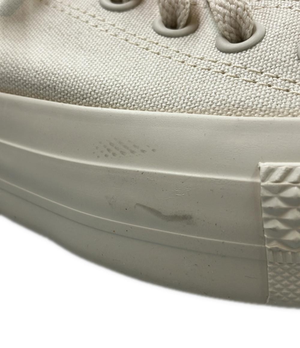CONVERSE ローカットスニーカー × アースミュージックアンドエコロジー オールスターPLTS OX 5SE518 レディース SIZE 24.5 コンバース