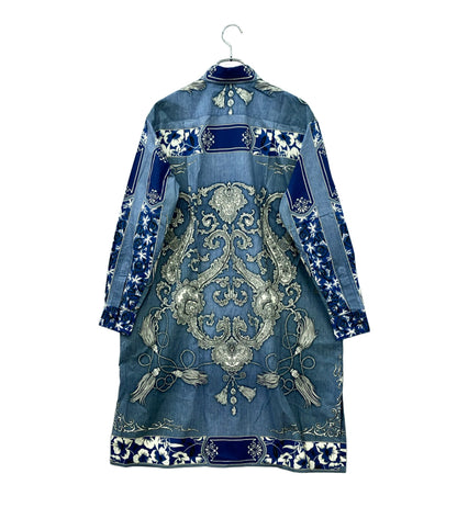 美品 ETRO 長袖シャツワンピース ペイズリー柄 レディース SIZE 40 (M) エトロ