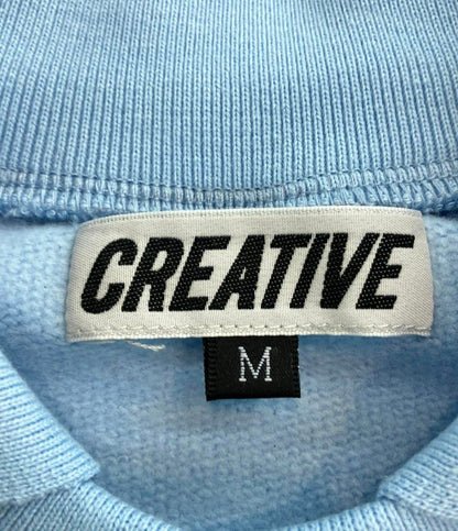 美品 クリエイティブドラッグストア 長袖スウェット 襟付き メンズ SIZE M CREATIVE DRUG STORE