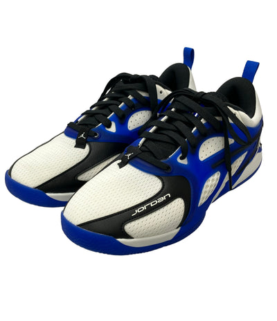 美品 NIKE ローカットスニーカー ジョーダン エアー シリーズ ブルー IO0410-114 メンズ SIZE 27.5 ナイキ
