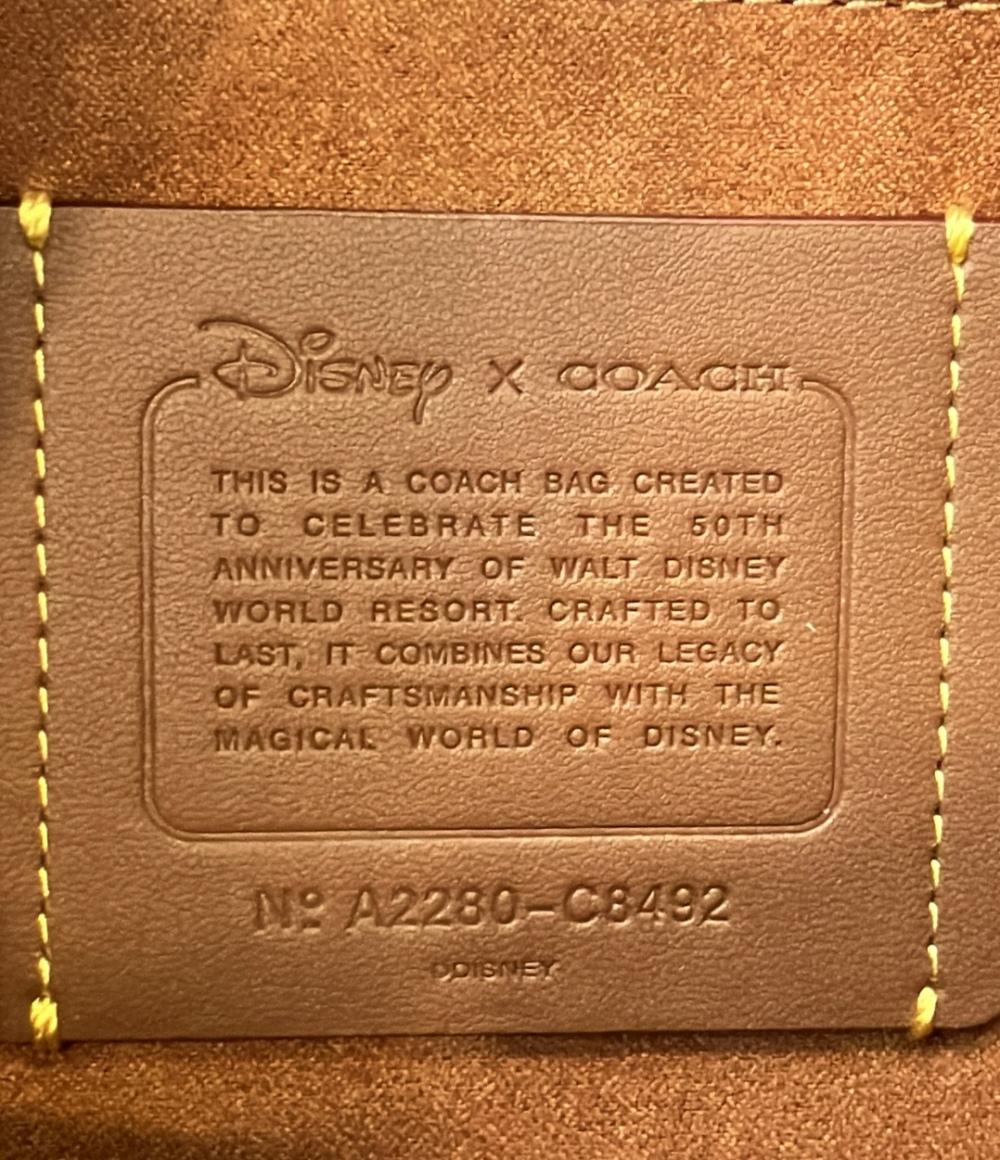 美品 コーチ トートバッグ ショルダーバッグ 肩掛け C8492 ユニセックス COACH