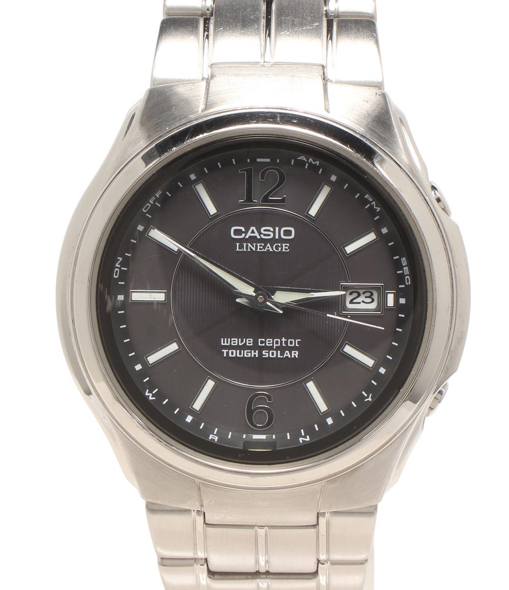 CASIO 腕時計 リニエージ LINEAGE ソーラー ブラック系 LTW-110 メンズ カシオ