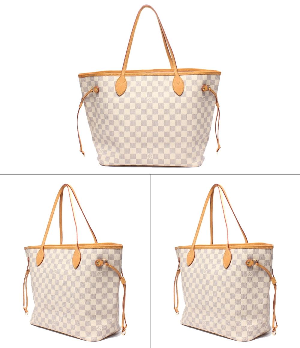 ルイ・ヴィトン トートバッグ ショルダーバッグ 肩掛け ローズバレリーヌ ネヴァーフルMM ダミエアズール N41605 レディース LOUIS VUITTON