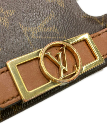 LOUIS VUITTON スマホケース iPhone13Pro バンパー ドフィーヌ 13Pro モノグラム M81214 レディース メンズ ルイ・ヴィトン