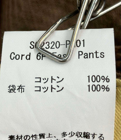 サノバチーズ コーデュロイパンツ Cord 6P Easy Pants メンズ SIZE M SON OF THE CHEESE