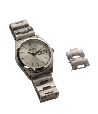 美品 SEIKO 腕時計 セレクション クオーツ シルバー 6N53-00B0 メンズ セイコー
