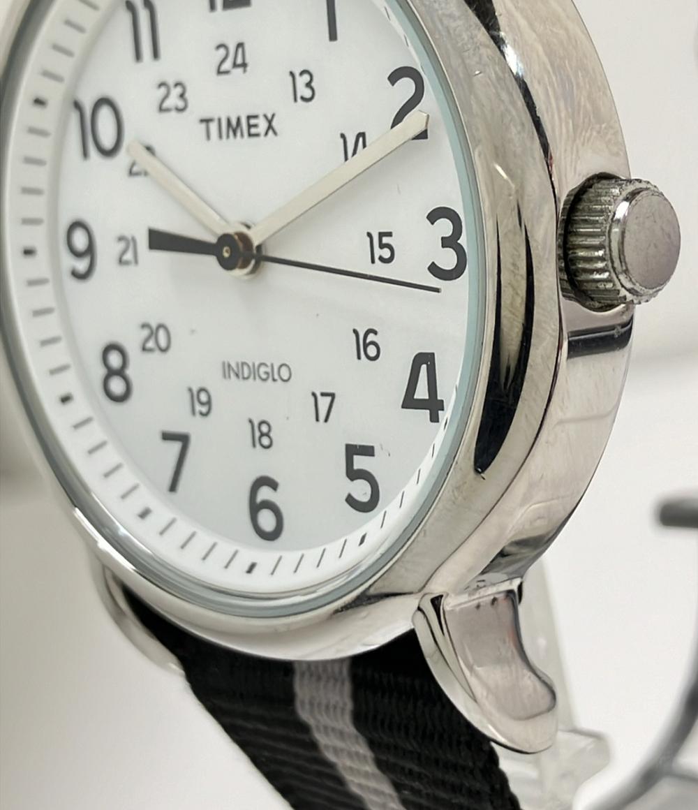 タイメックス 腕時計 クオーツ ホワイト メンズ TIMEX