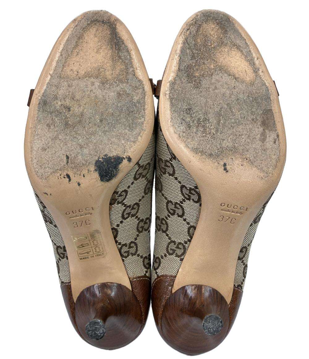 GUCCI GG柄バンブービットパンプス 138711 レディース SIZE 37 (24cm) グッチ
