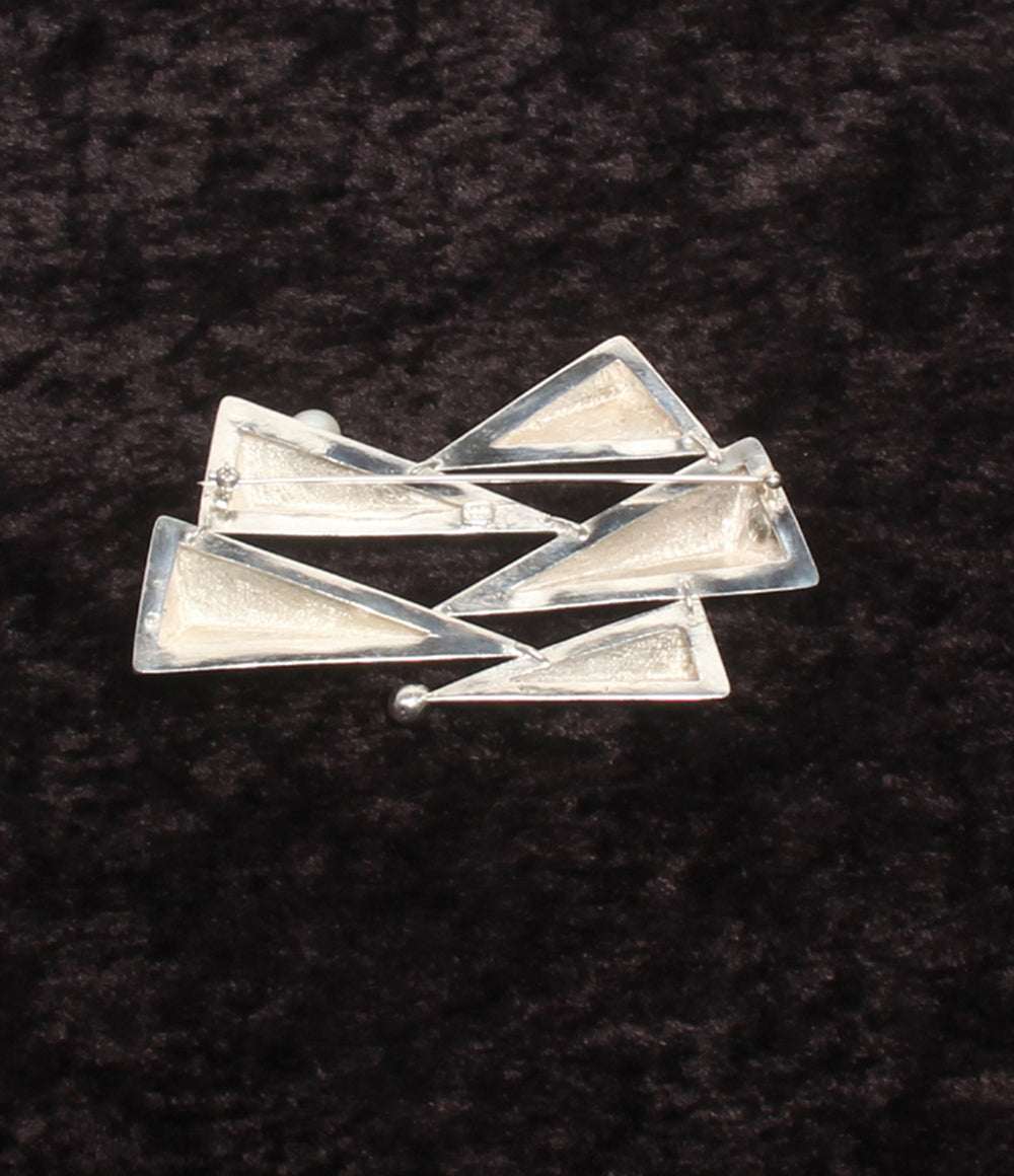 恵久 ブローチ SV パール レディース