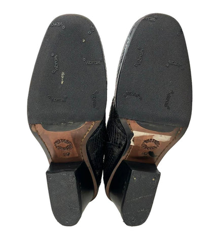 ブッテロ ショートブーツ パイソン柄 レディース SIZE 37 (L) BUTTERO