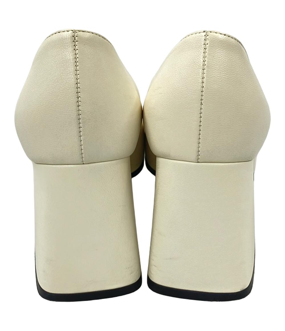 グッチ パンプス チャンキーヒール レディース SIZE 38 1/2 (XL) GUCCI