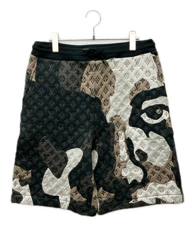 美品 LOUIS VUITTON ハーフパンツ×kid super 23AW RM232 AFR HPY62W メンズ SIZE L ルイ・ヴィトン