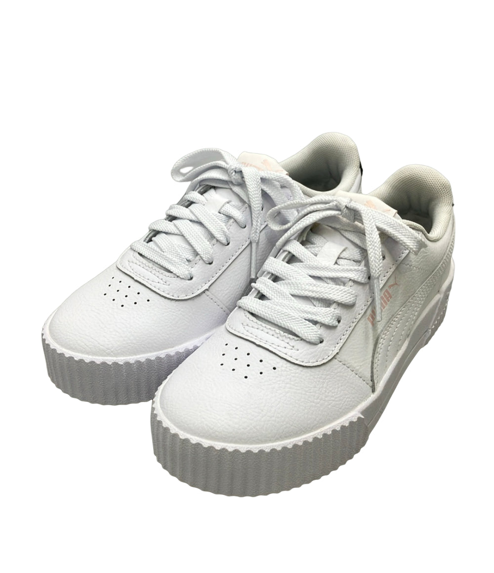 美品 PUMA ローカットスニーカー カリーナ L 370325-23 レディース SIZE 22.0 プーマ