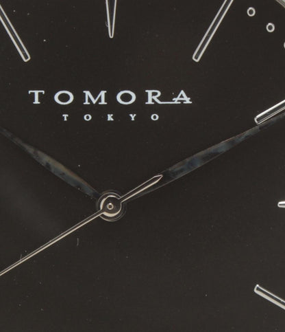 TOMORA TOKYO 腕時計 クオーツ ブラック T-1601 メンズ トモラトウキョウ