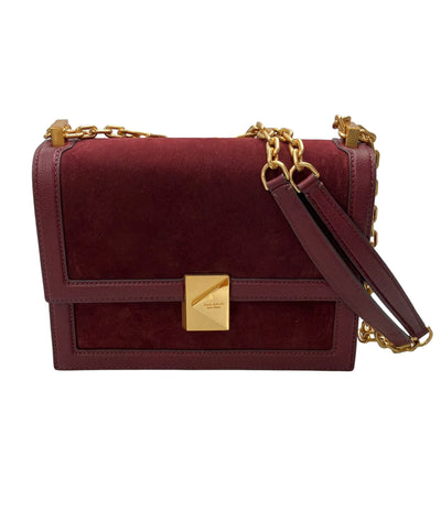 美品 Kate Spade ショルダーバッグ 肩掛け チェーン デコ レディース ケイトスペード