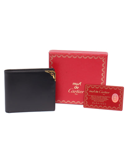 Cartier 二つ折り財布 マスト ドゥ カルティエ メンズ カルティエ