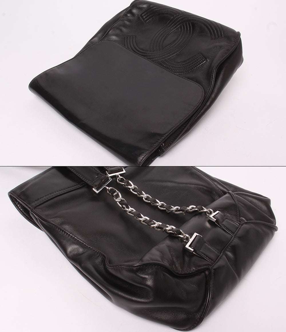 CHANEL リュック ミニチェーンリュック シルバー金具 3番台 レディース シャネル