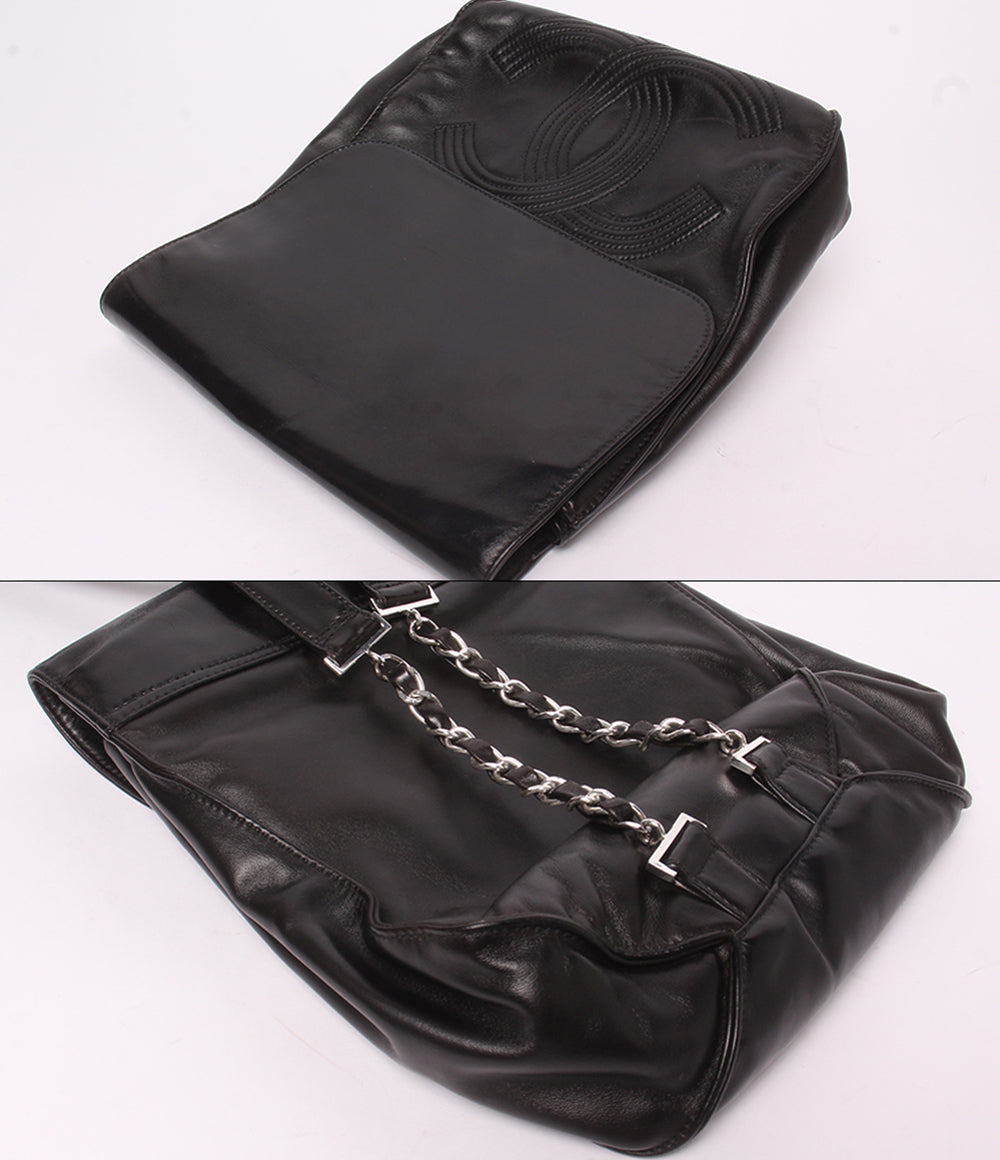CHANEL リュック ミニチェーンリュック シルバー金具 3番台 レディース シャネル