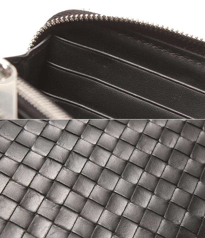 BOTTEGA VENETA ラウンドファスナー長財布 イントレチャート メンズ レディース ボッテガ・ヴェネタ