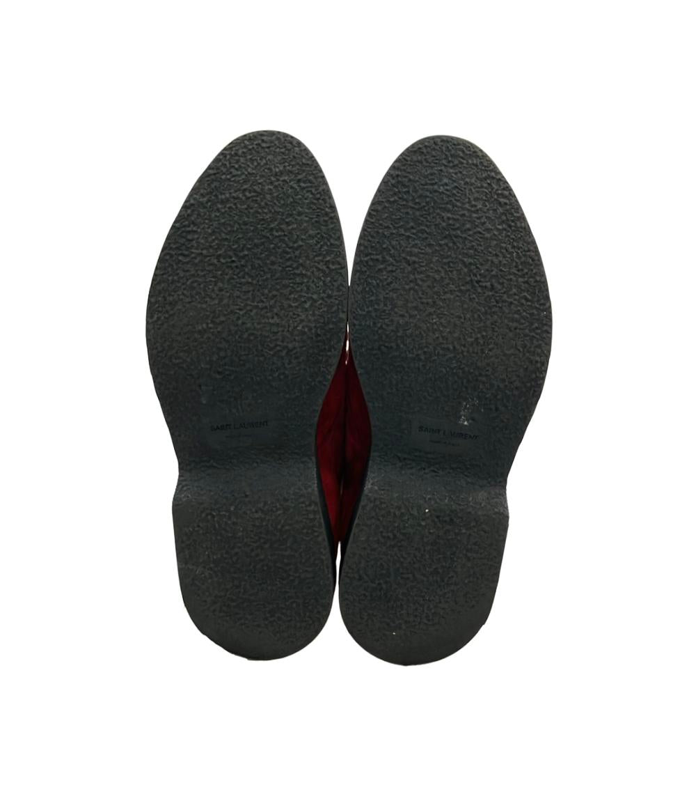 サンローランパリ レースアップダービーシューズ スエードレザー メンズ SIZE 40 (S) SAINT LAURENT PARIS