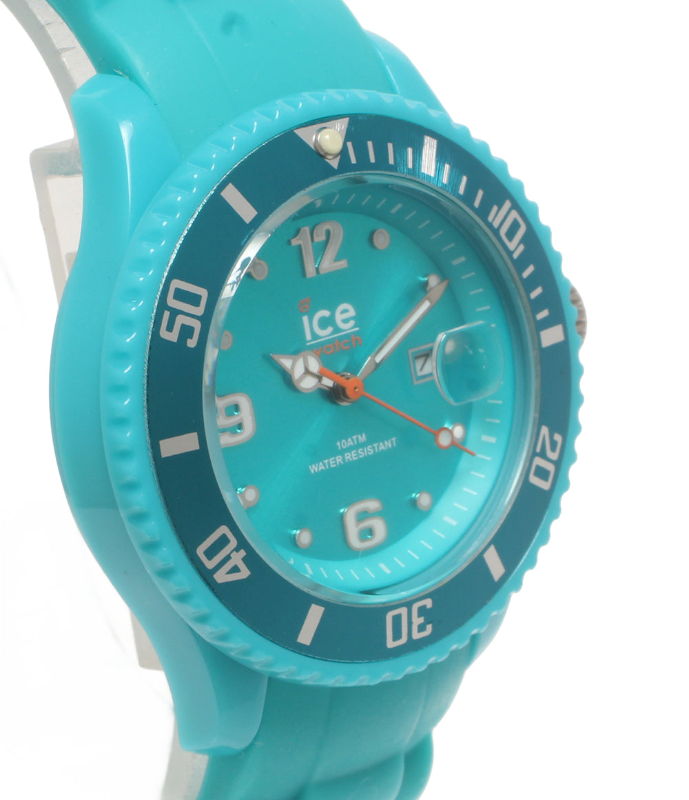 美品 ice watch 腕時計 クオーツ グリーン レディース アイスウォッチ