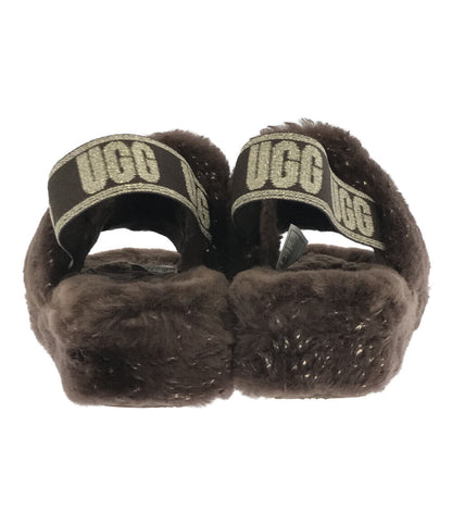 アグ  厚底ボアサンダル FLUFF YEAH METALLIC SPARKLE    1125232 レディース SIZE 23 (M) UGG