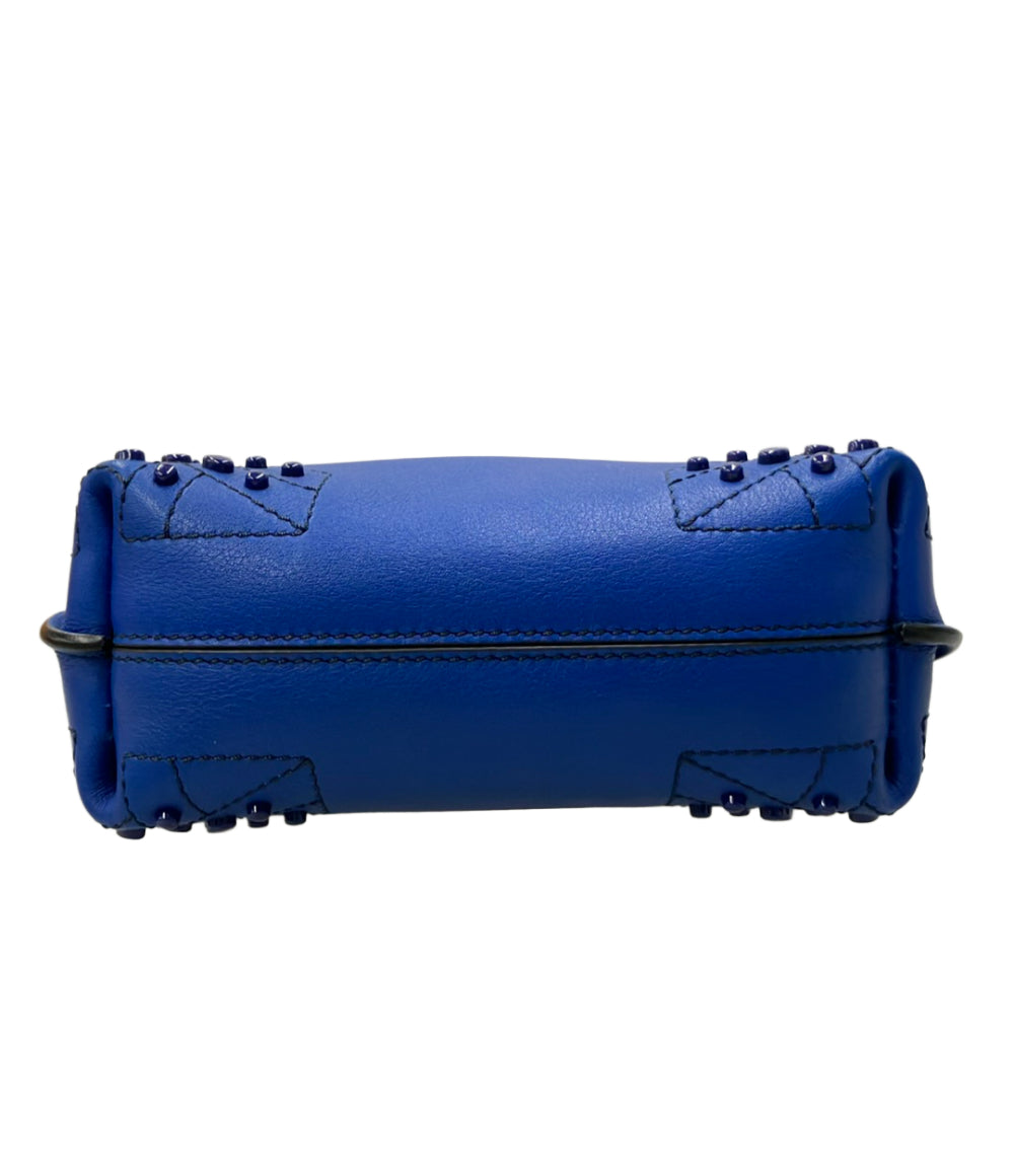 美品 TOD’S ハンドバッグ ショルダーバッグ ミニ 2WAY 斜め掛け レザー レディース トッズ