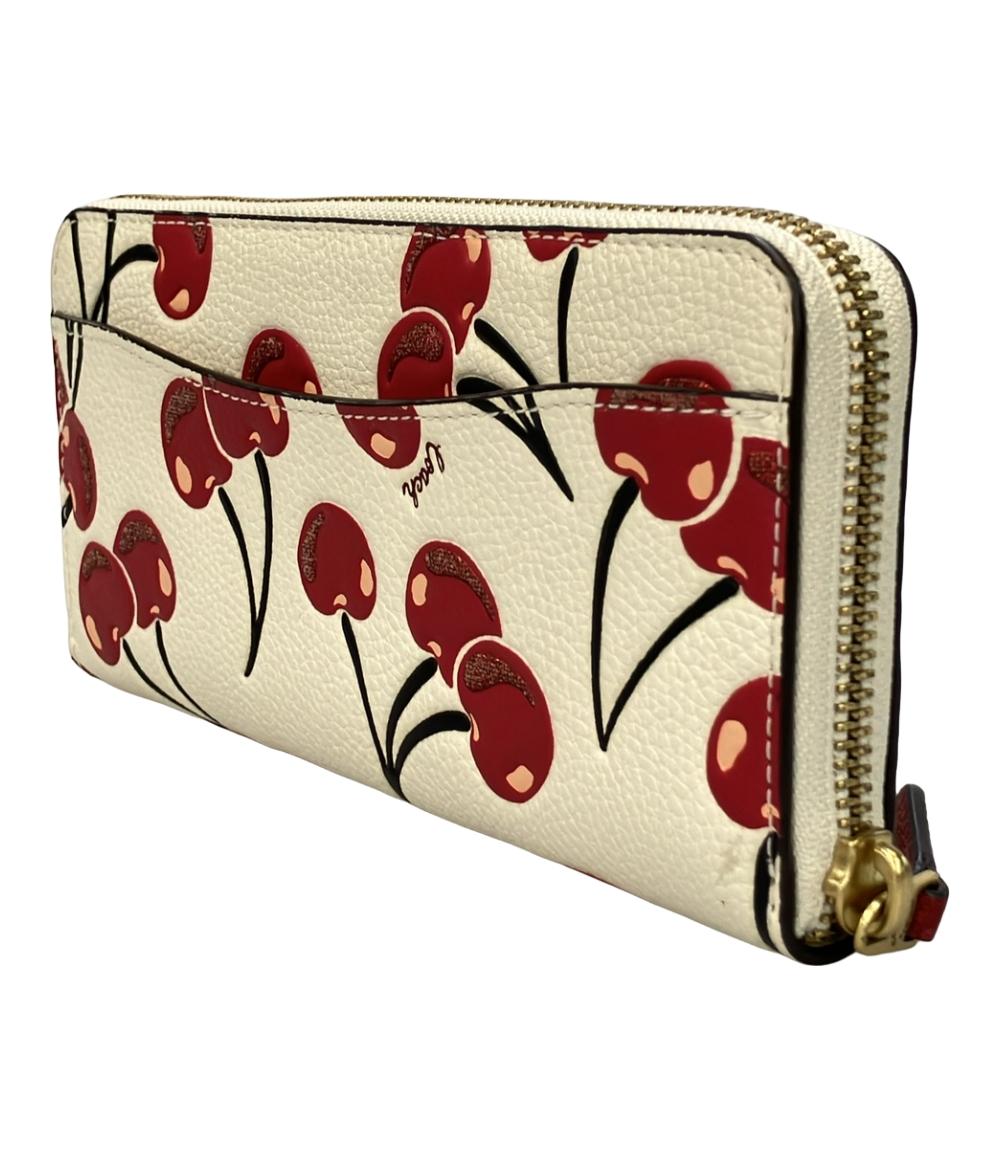 コーチ ラウンドファスナー長財布 レディース COACH