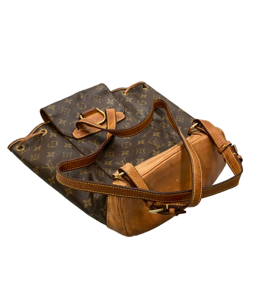 LOUIS VUITTON リュック デイパック モンスリ MM モノグラム M51136 レディース ルイ・ヴィトン