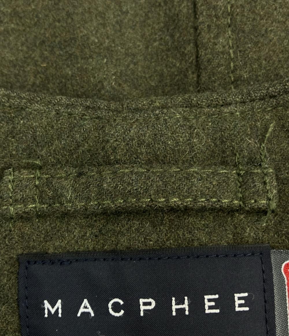 マカフィー ノーカラーコート レディース SIZE 36 MACPHEE