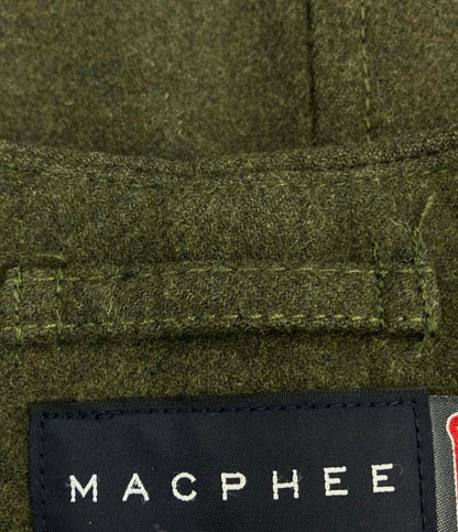 マカフィー ノーカラーコート レディース SIZE 36 MACPHEE