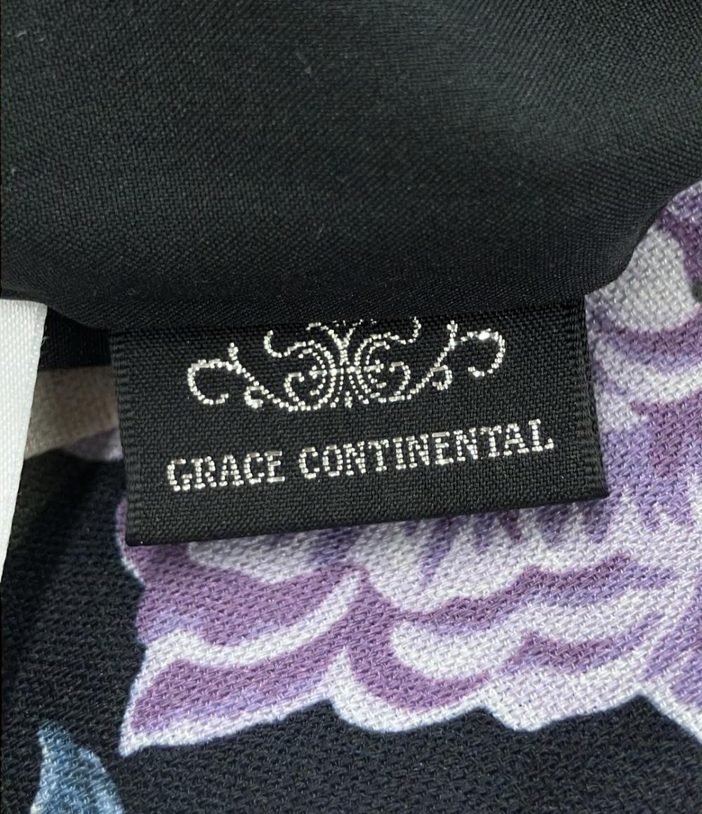 美品 グレースコンチネンタル ロングパンツ フラワーパンツ レディース SIZE 36 (S) GRACE CONTINENTAL