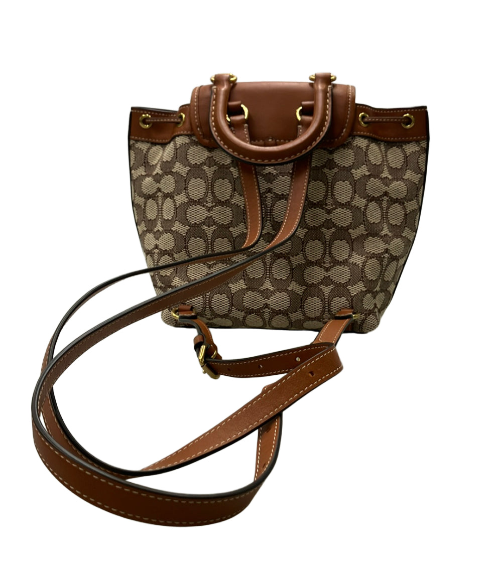 美品 COACH リュック シグネチャー CH591 レディース コーチ