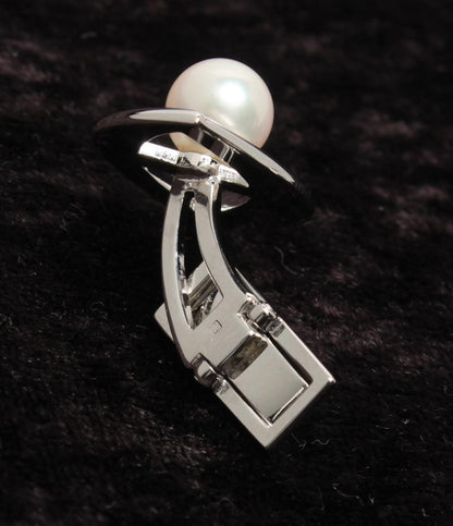 美品 MIKIMOTO カフス SV パール 7.3mm メンズ ミキモト