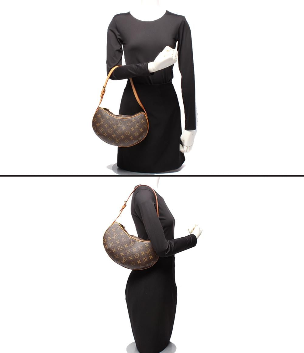 ルイ・ヴィトン ハンドバッグ ショルダーバッグ 肩掛け ワンショルダー ポシェット クロワッサン モノグラム M51510 レディース LOUIS VUITTON